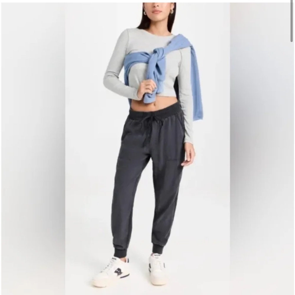 Splendid Lakeside Linen Blend Joggers, Size XL